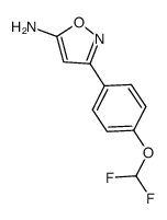 3-(4-(二氟甲氧基)苯基)异噻唑-5-胺