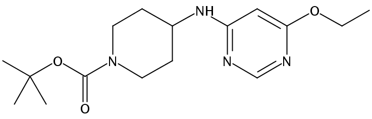 tert-Butyl 4-((6-ethoxypyrimidin-4-yl)amino)piperidine-1-carboxylate