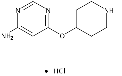 6-(Piperidin-4-yloxy)pyrimidin-4-amine hydrochloride