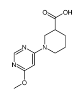 1-(6-Methoxypyrimidin-4-yl)piperidine-3-carboxylic acid