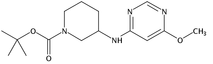 tert-Butyl 3-((6-methoxypyrimidin-4-yl)amino)piperidine-1-carboxylate