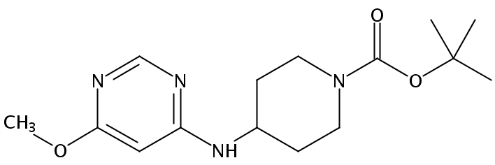 tert-Butyl 4-((6-methoxypyrimidin-4-yl)amino)piperidine-1-carboxylate