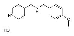 N-(4-Methoxybenzyl)-1-(piperidin-4-yl)methanamine hydrochloride