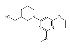 (1-(6-Ethoxy-2-(methylthio)pyrimidin-4-yl)piperidin-3-yl)methanol