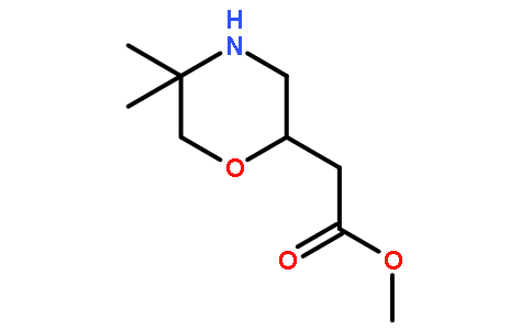 2-(5,5-二甲基吗啉-2-基)乙酸甲酯