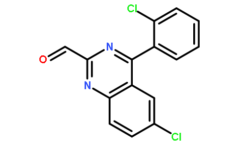 6-氯-4-(2-氯苯基)喹啉-2-甲醛