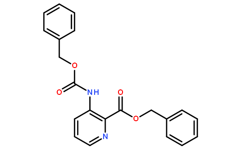 3-(cbz-氨基)吡啶甲酸苄酯