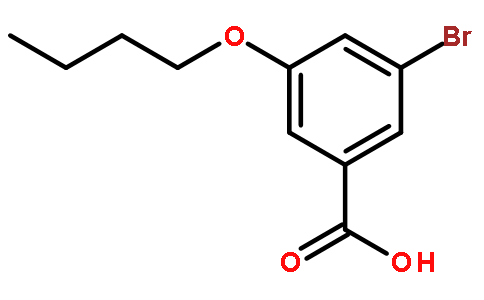3-溴-5-丁氧基苯甲酸