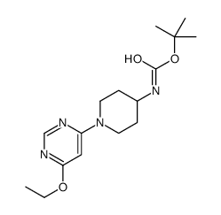 tert-Butyl (1-(6-ethoxypyrimidin-4-yl)piperidin-4-yl)carbamate