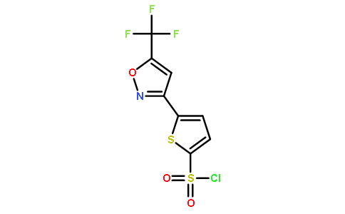 5,5-三氟甲基異唑-3-噻吩-2-磺酰氯