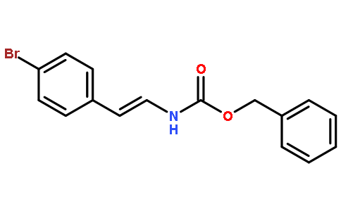 1-溴-4-(2-cbz-氨基)乙烯基苯