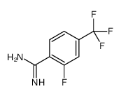 2-Fluoro-4-(trifluoromethyl)benzenecarboximidamide