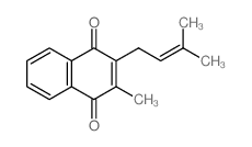 2-methyl-3-(3-methylbut-2-enyl)naphthalene-1,4-dione