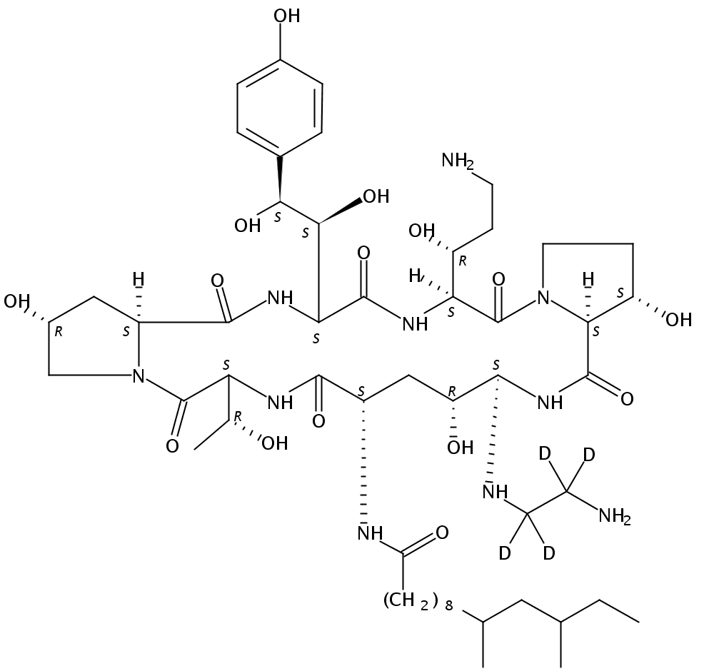 Caspofungin Acetate-d4