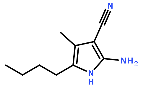 2-氨基-5-丁基-4-甲基-1H-吡咯-3-甲腈