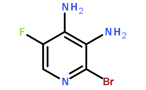 2-溴-3,4-二氨基-5-氟吡啶