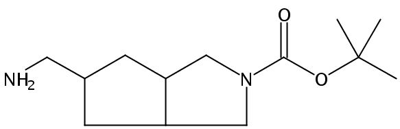 tert-Butyl 5-(aminomethyl)hexahydrocyclopenta[c]pyrrole-2(1H)-carboxylate