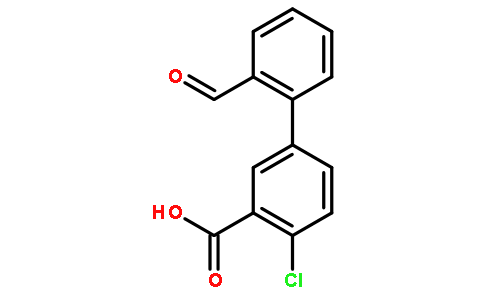 4-氯-2-甲酰基-[1,1-联苯]-3-羧酸