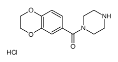 (2,3-Dihydrobenzo[b][1,4]dioxin-6-yl)(piperazin-1-yl)methanone hydrochloride