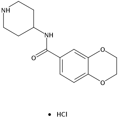 N-(Piperidin-4-yl)-2,3-dihydrobenzo[b][1,4]dioxine-6-carboxamide hydrochloride