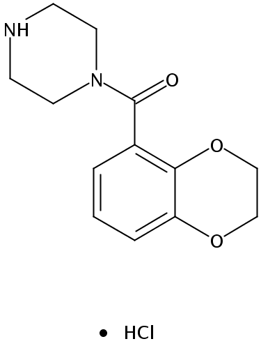 (2,3-Dihydrobenzo[b][1,4]dioxin-5-yl)(piperazin-1-yl)methanone hydrochloride
