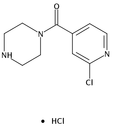 (2-Chloropyridin-4-yl)(piperazin-1-yl)methanone hydrochloride
