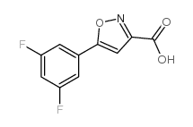 5-(3,5-difluorophenyl)-1,2-oxazole-3-carboxylic acid
