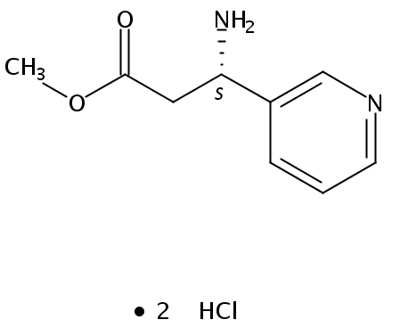 (S)-3-氨基-3-(3-吡啶)丙酸甲酯盐酸盐