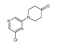 1-(6-chloropyrazin-2-yl)piperidin-4-one