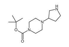 1-Boc-4-(吡咯烷-3-基)-哌嗪