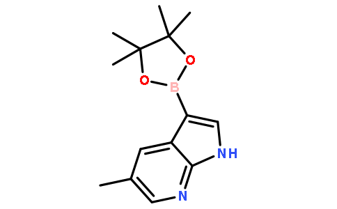 5-甲基-3-(4,4,5,5-四甲基-1,3,2-二噁硼烷-2-基)-1H-吡咯并[2,3-b]吡啶
