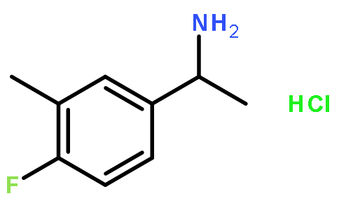 (1R)-1-(4-氟-3-甲基苯基)乙胺盐酸盐