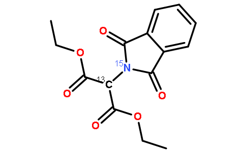 2-邻苯二甲酰亚胺基丙二酸二乙酯-2-13C