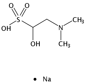 Sodium 2-(dimethylamino)-1-hydroxyethanesulfonate