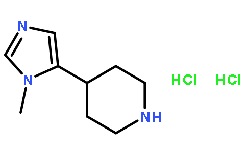 4-(1-甲基-1H-咪唑-5-基)哌啶二盐酸盐