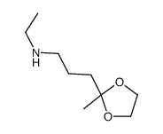 N-Ethyl-(3-(2-methyl-[1,3]dioxolan-2-yl)propyl)-amine