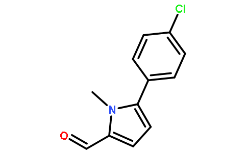 5-（4-氯苯基）-1-甲基-1H-吡咯-2-甲醛