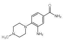 3-氨基-4-(4-甲基-哌嗪-1-基)-苯甲酰胺