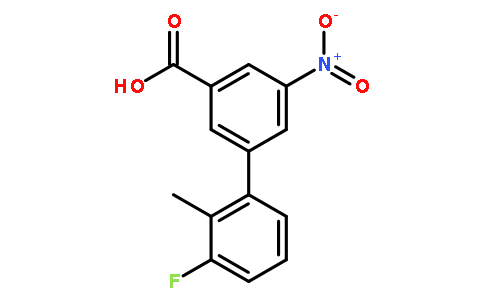 3-氟-2-甲基-5-硝基-[1,1-联苯]-3-羧酸