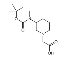 2-(3-((2-(tert-Butoxy)-2-oxoethyl)amino)piperidin-1-yl)acetic acid