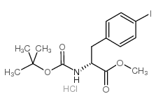 methyl (2R)-3-(4-iodophenyl)-2-[(2-methylpropan-2-yl)oxycarbonylamino]propanoate