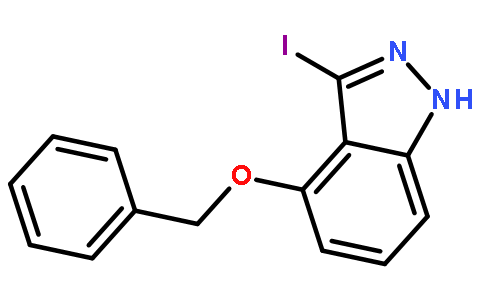 3-碘-4-(苯基甲氧基)-1H-吲唑