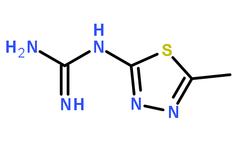 N-(5-甲基-1,3,4-噻二唑-2-基)胍