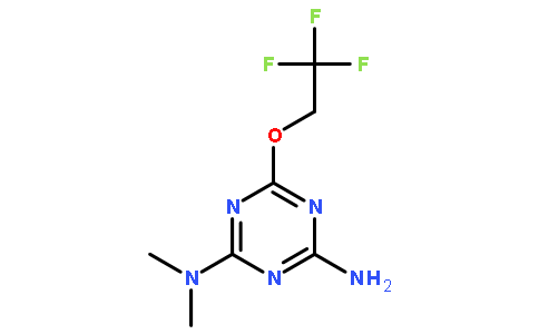 N,N-二甲基-6-(2,2,2-三氟乙氧基)1,3,5-三嗪-2,4-二胺