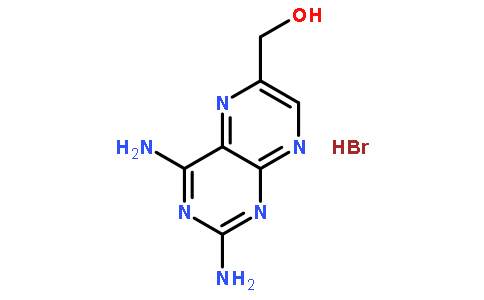 2,4-二氨基-6-(羟基甲基)-蝶啶氢溴酸