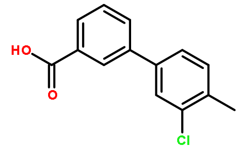 3-氯-4-甲基-[1,1-聯(lián)苯]-3-羧酸