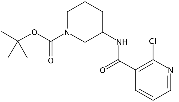 tert-Butyl 3-(2-chloronicotinamido)piperidine-1-carboxylate