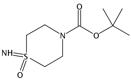 1-亚氨基硫代吗啉-4-羧酸叔丁酯1-氧化物