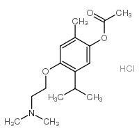 4-(2-二甲氨基乙氧基)-5-异丙基-2-甲基酯盐酸盐