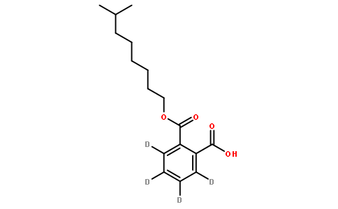 1,2-Benzenedicarboxylic Acid 1-(7-Methyloctyl) Ester-d4